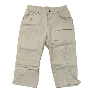 Lee Women's Cropped Jeans in Cream